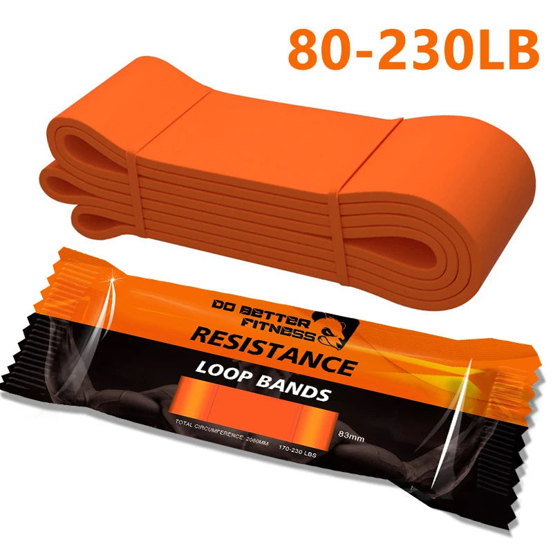 Portable Elastic Rubber Bands for Sports Unisex Expanders Pilates Fitness Equipment Resistance Strength Training Gym Exercises