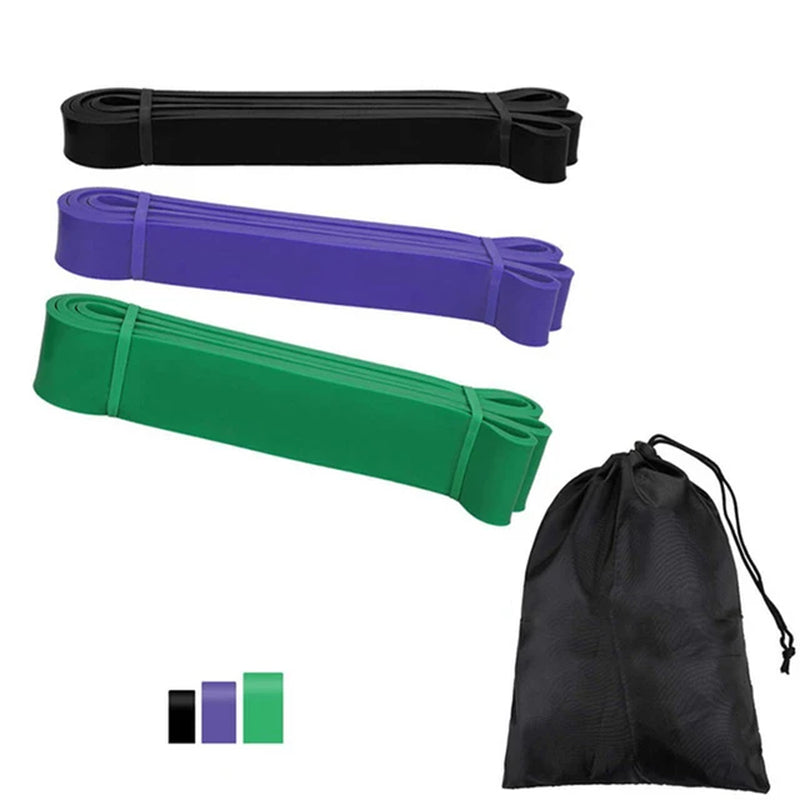 Portable Elastic Rubber Bands for Sports Unisex Expanders Pilates Fitness Equipment Resistance Strength Training Gym Exercises