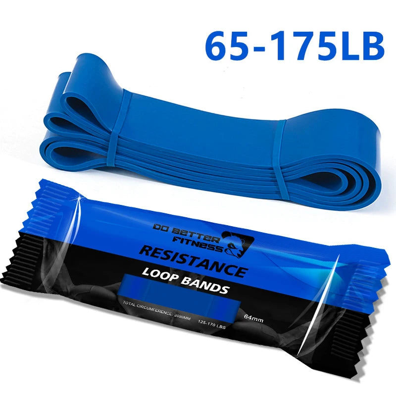 Portable Elastic Rubber Bands for Sports Unisex Expanders Pilates Fitness Equipment Resistance Strength Training Gym Exercises