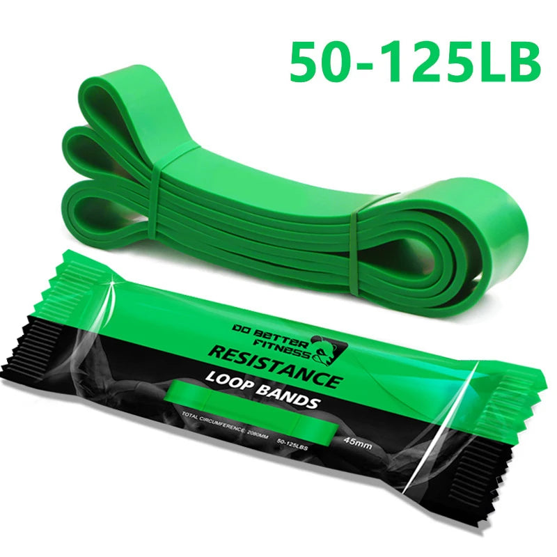 Portable Elastic Rubber Bands for Sports Unisex Expanders Pilates Fitness Equipment Resistance Strength Training Gym Exercises