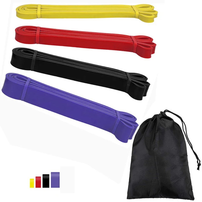 Portable Elastic Rubber Bands for Sports Unisex Expanders Pilates Fitness Equipment Resistance Strength Training Gym Exercises