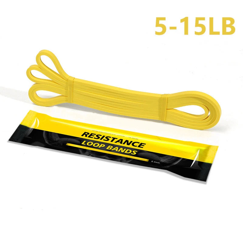 Portable Elastic Rubber Bands for Sports Unisex Expanders Pilates Fitness Equipment Resistance Strength Training Gym Exercises