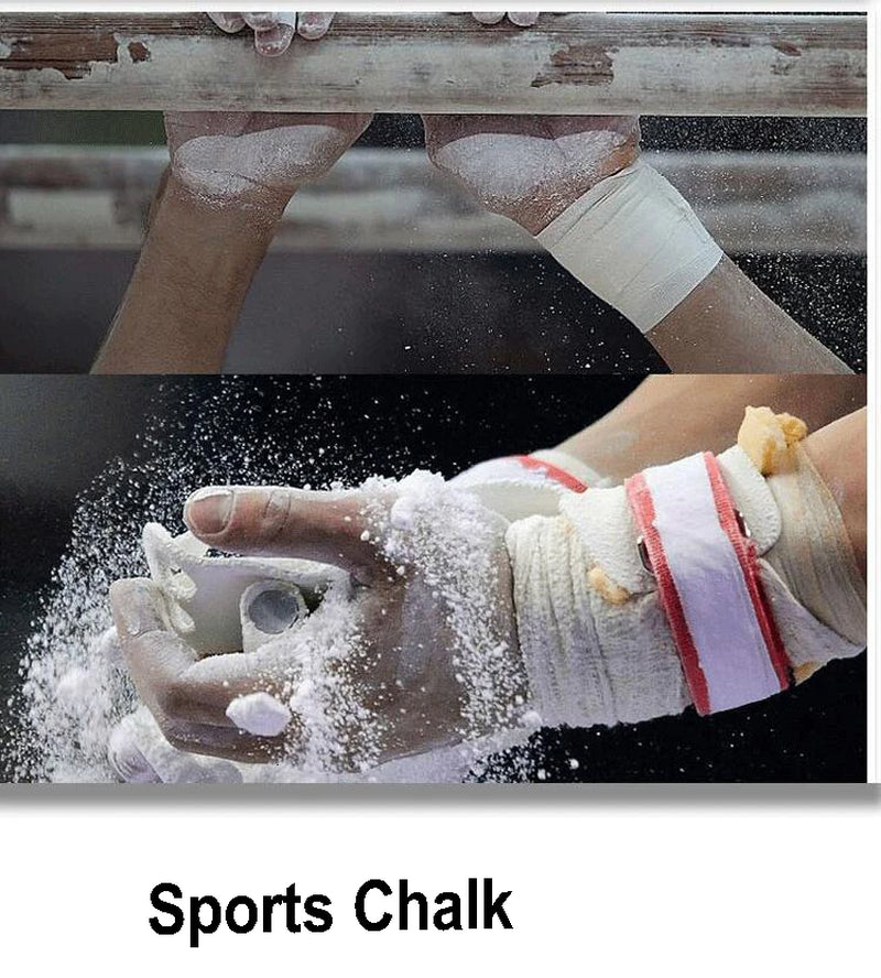 2/4/8Pcs Blocks Sports Chalk Weight Lifting Magnesium Powder Anti-Skid Rhythmic Gymnastic Chalk Sport Barbell Climbing Magnesium