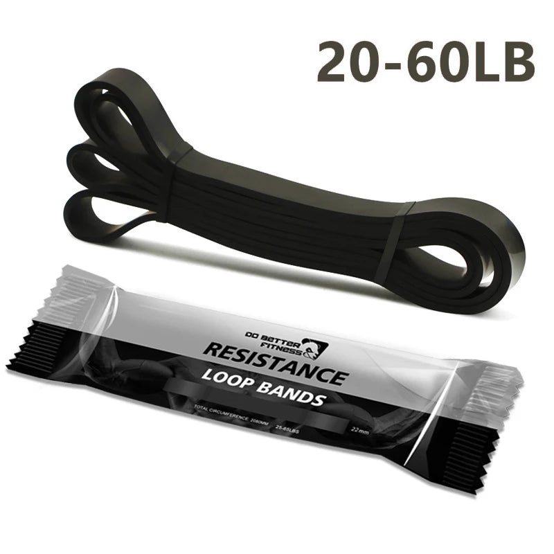 Portable Elastic Rubber Bands for Sports Unisex Expanders Pilates Fitness Equipment Resistance Strength Training Gym Exercises