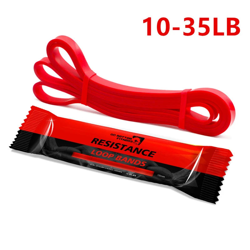 Portable Elastic Rubber Bands for Sports Unisex Expanders Pilates Fitness Equipment Resistance Strength Training Gym Exercises