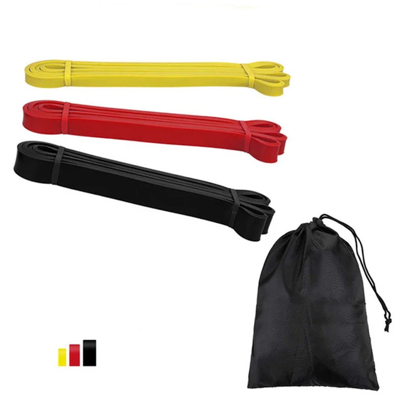 Portable Elastic Rubber Bands for Sports Unisex Expanders Pilates Fitness Equipment Resistance Strength Training Gym Exercises