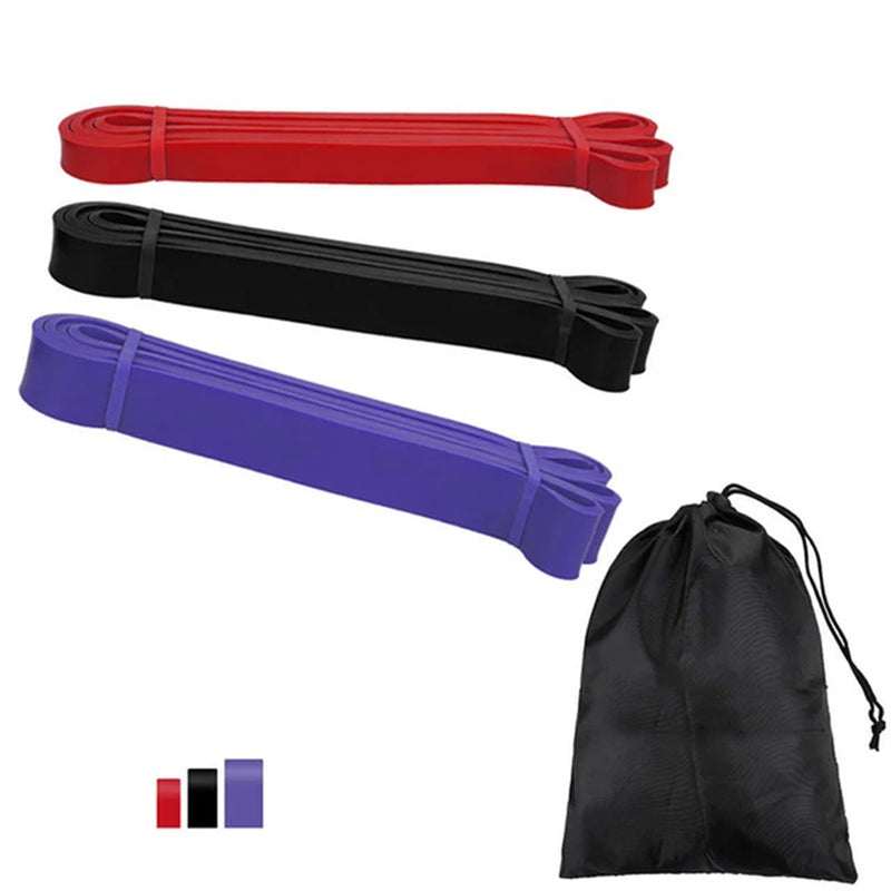 Portable Elastic Rubber Bands for Sports Unisex Expanders Pilates Fitness Equipment Resistance Strength Training Gym Exercises