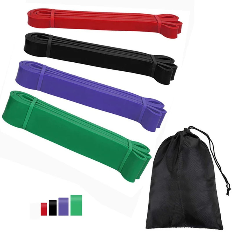 Portable Elastic Rubber Bands for Sports Unisex Expanders Pilates Fitness Equipment Resistance Strength Training Gym Exercises