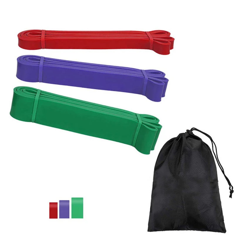 Portable Elastic Rubber Bands for Sports Unisex Expanders Pilates Fitness Equipment Resistance Strength Training Gym Exercises